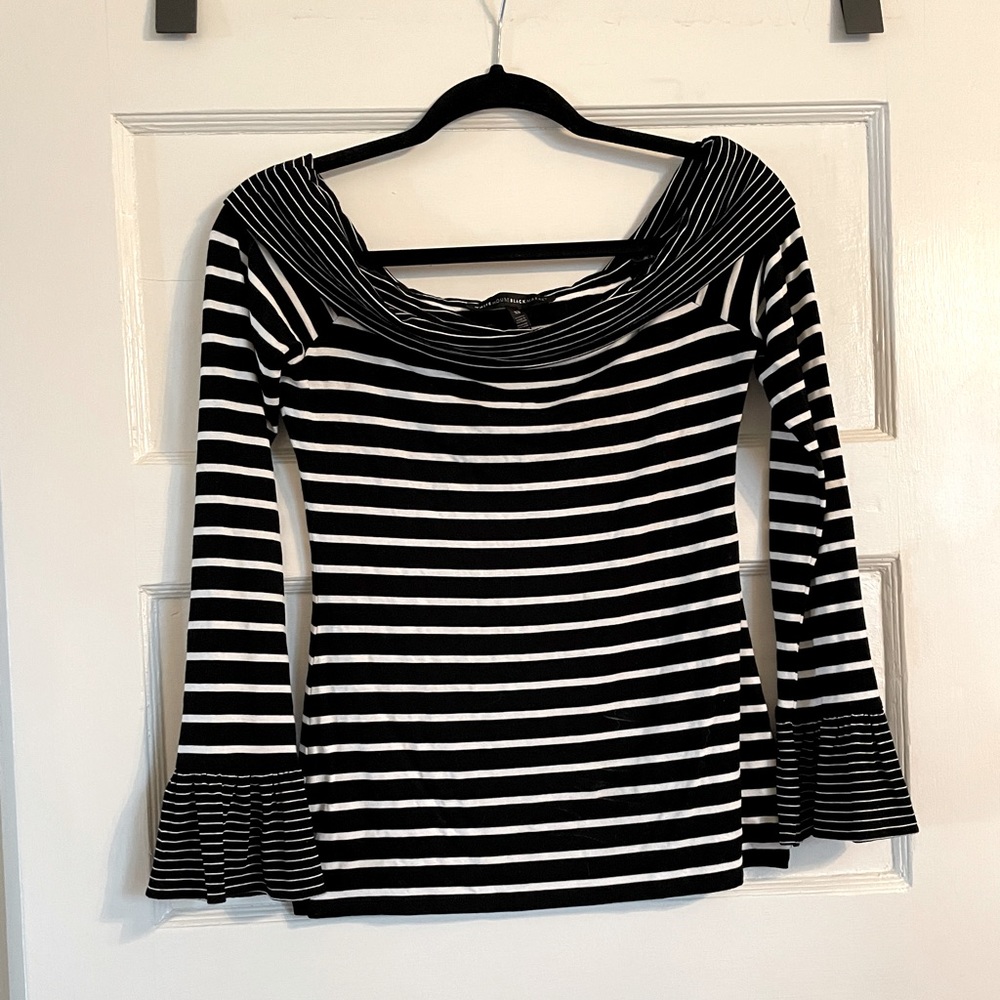 White House Black Market off the shoulder top